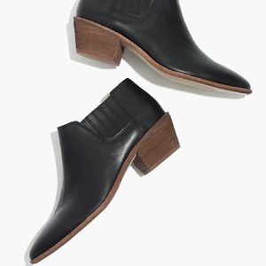 Madewell Myles ankle boot in leather
